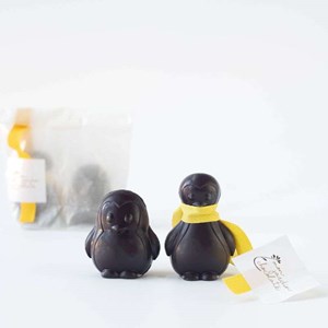 Pingouins de pâques bio chocolat noir